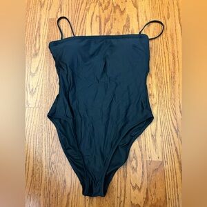 J. Crew Black One-Piece Swimsuit